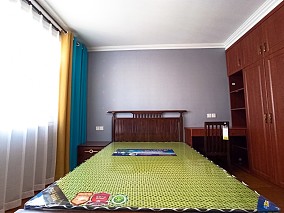 二居中式现代109㎡卧室2023装饰效果图片