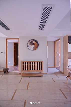 三居中式现代116㎡玄关2023装潢设计图