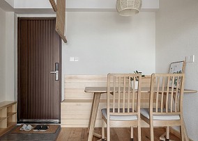 日式60㎡二居客厅2023装修设计图