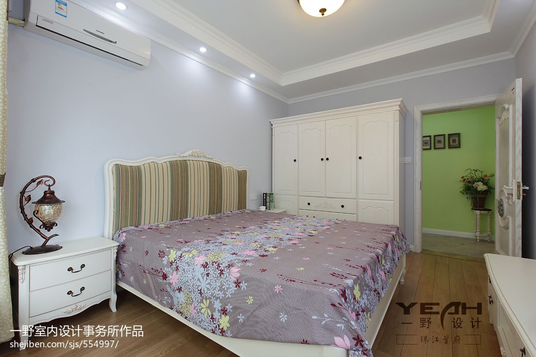珠江首府美式小清新12540潮流混搭卧室设计图片赏析