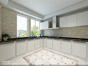 优雅48平复式厨房设计图装修图大全