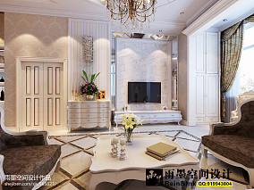 热门117平米欧式复式客厅装修设计效果图片欣赏装修图大全