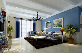 精美142平米四居客厅地中海装饰图片欣赏装修图大全