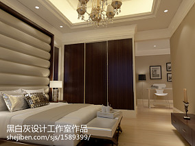 精美面积113平复式卧室欧式装修设计效果图片装修图大全