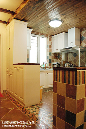 浪漫72平地中海二居厨房设计美图装修图大全
