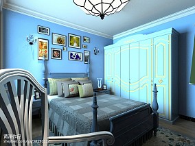 华丽31平欧式小户型卧室效果图欣赏装修图大全
