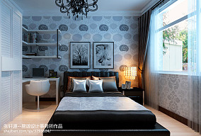 温馨50平现代复式卧室装修设计图装修图大全