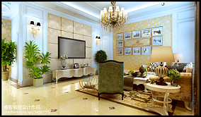精美面积95平现代三居客厅装修效果图片欣赏装修图大全