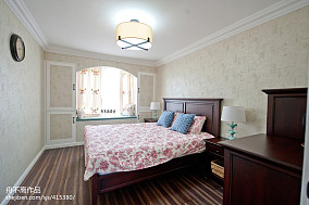 精美复式卧室美式装修实景图片欣赏装修图大全