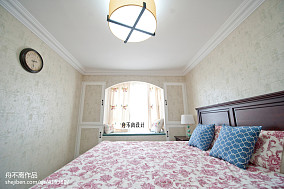 平米美式复式卧室装修实景图装修图大全