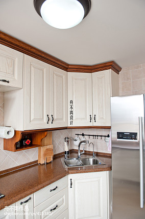 精美137平米美式复式厨房装饰图片装修图大全