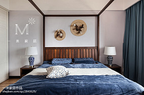 四居中式现代190㎡卧室2023装修设计效果图