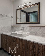 190㎡四居中式现代卫生间装饰效果图片