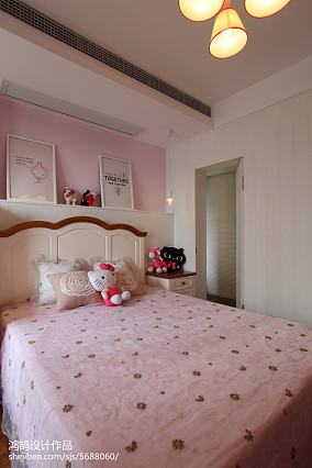 现代简约134㎡三居卧室装修设计效果图