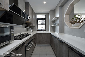 140㎡四居中式现代厨房2023装潢设计图