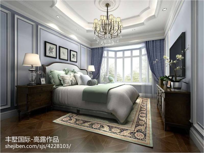 新古典风格002美式经典卧室设计图片赏析