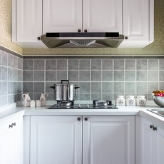 三居欧式豪华120㎡厨房装饰设计图
