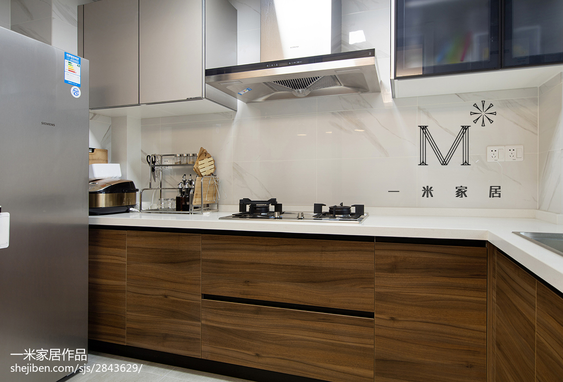 温馨113平现代三居厨房设计美图其他功能区设计图片赏析