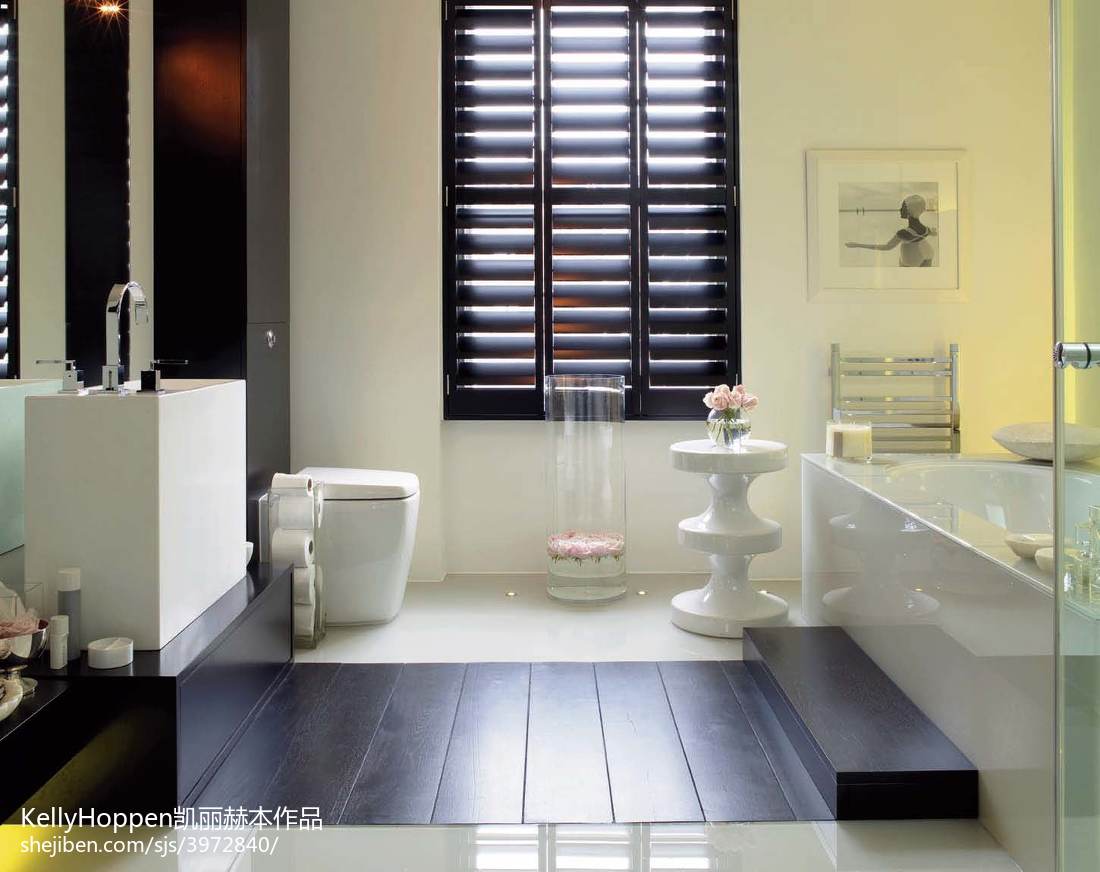 卫生间装修效果图平米现代别墅卫生间装修图现代简约卫生间设计图片赏析