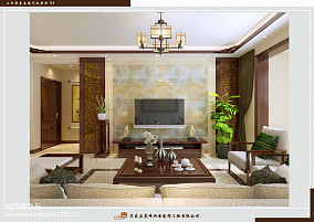 精美29平中式小户型客厅图片欣赏装修图大全