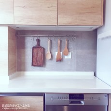 日式72㎡一居厨房装修设计效果图
