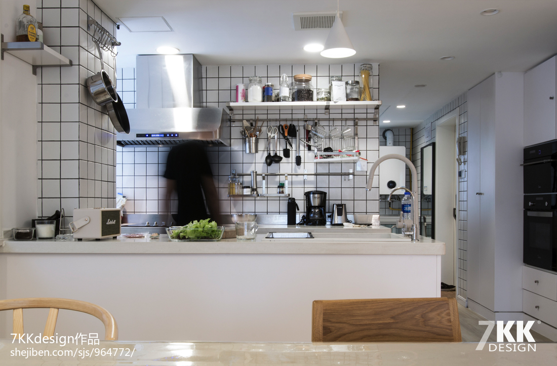 优美54平日式二居厨房效果图日式厨房设计图片赏析