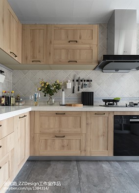北欧风复式厨房设计图片装修图大全