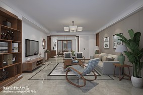 2018精选面积123平中式四居客厅效果图装修图大全