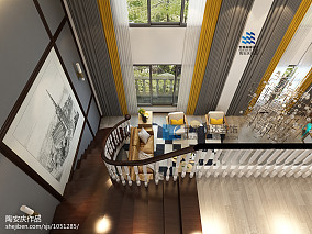 精美面积125平复式客厅北欧设计效果图装修图大全