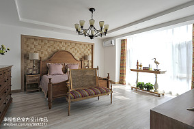 温馨55平北欧复式卧室装饰图装修图大全