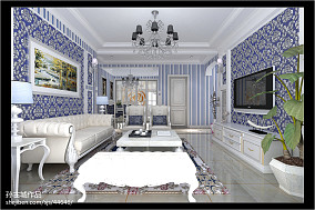 热门128平米四居客厅地中海装饰图装修图大全