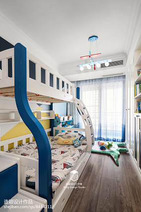 三居地中海儿童房设计图装修图大全