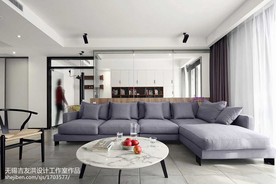极简现代客厅沙发设计图现代简约客厅设计图片赏析