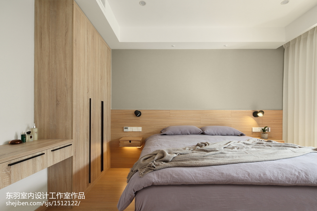 日式三居主卧设计图日式卧室设计图片赏析