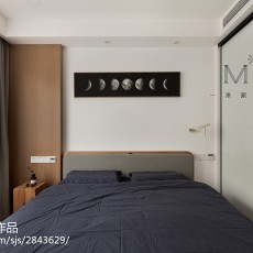 三居日式108㎡卧室装潢设计效果图