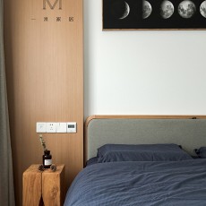 日式108㎡三居卧室装饰装修效果图