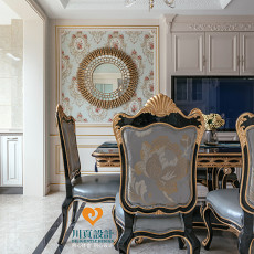 客厅窗帘5装修效果图浪漫法式风情|精致|奢华|优雅