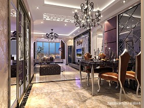 K2海棠湾89平米两居室新古典主义装修案例装修图大全