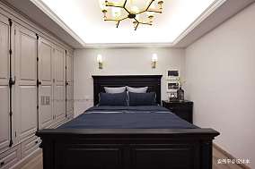 轻奢71平美式复式卧室效果图欣赏装修图大全