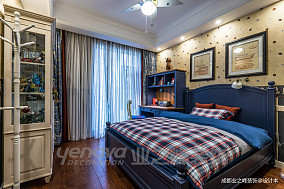 典雅47平美式复式卧室实景图片装修图大全