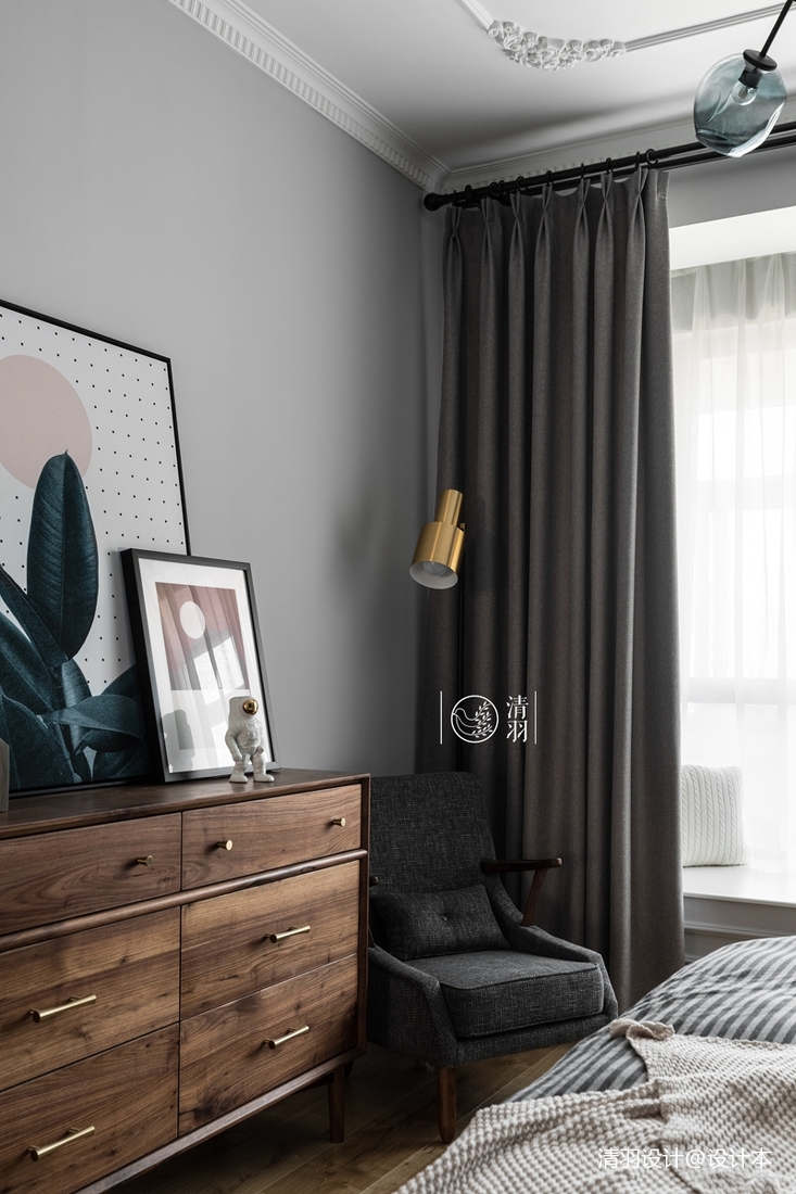 明亮31平法式小户型卧室实拍图欧式豪华卧室设计图片赏析