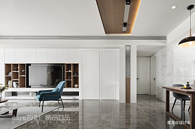 典雅23平现代小户型客厅实拍图装修图大全
