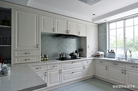 轻奢60平简欧复式厨房设计美图装修图大全