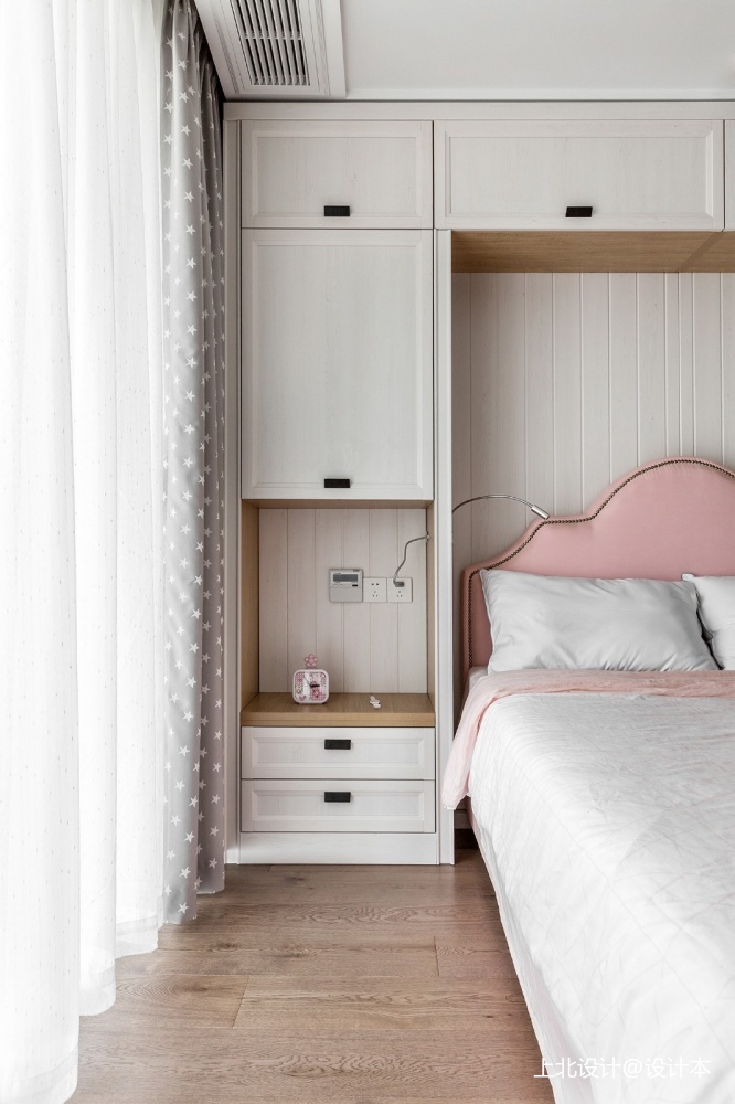 四居中式风卧室储物柜设计图片中式现代卧室设计图片赏析