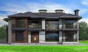 新中式别墅设计装修图大全