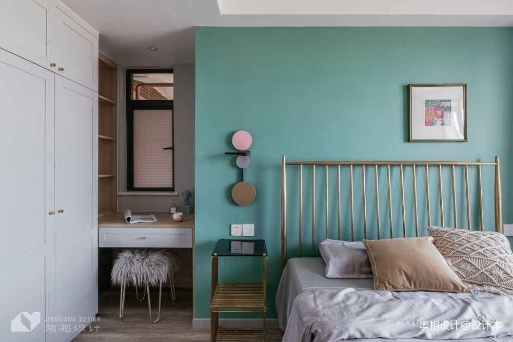 打通2套小公寓获得舒适的生活大空间北欧极简设计图片赏析