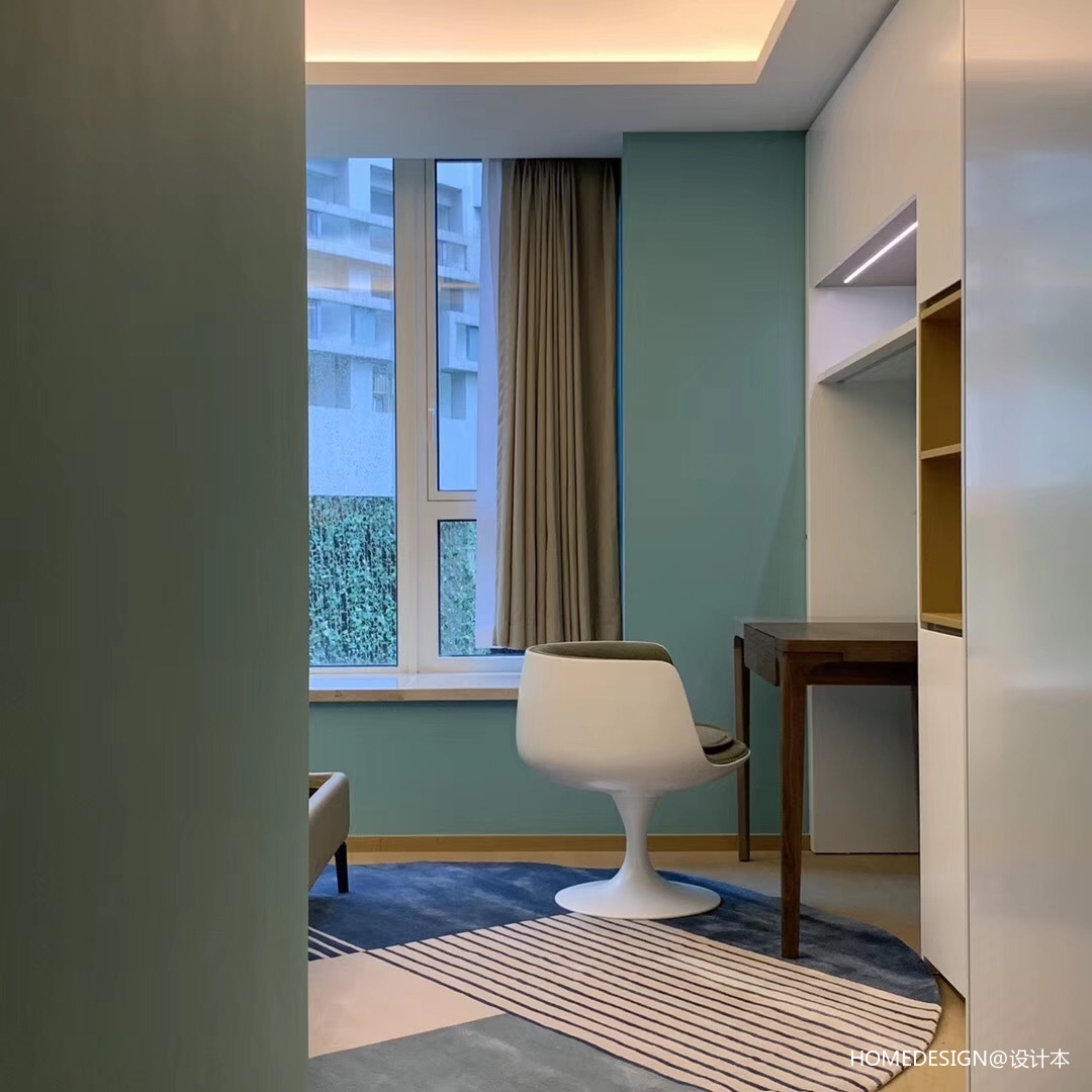 平层私宅设计现代简约卧室设计图片赏析
