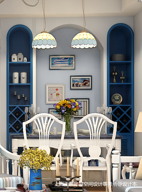 地中海风格，让家充满蔚蓝色的浪漫情怀！装修图大全