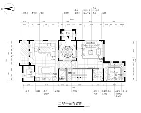 欧式法式新中式别墅设计效果图102装修图大全