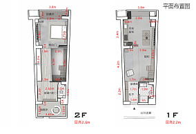 工业风格loft复式公寓装修图大全